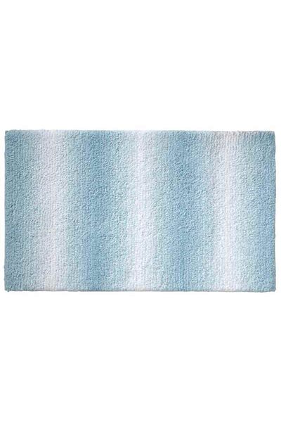 Kela Covoraș de baie Ombre 80x50 cm poliester albastru