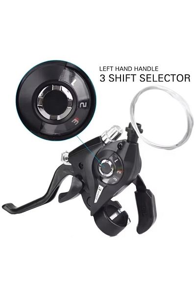 Choice 3-speed Bike Derailleurs 3x7 21 Speed Switch MTB Bicycle Shifter Levers Brake with Shift Cable Cycli