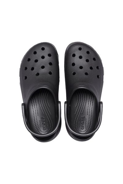 Crocs Classic Platform Clog W Women's Black Slippers 206750-1