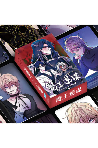 Choice مجموعة من 55 قطعة من بطاقات لومو الصينية من مانها ملك الشياطين، أغطية ...