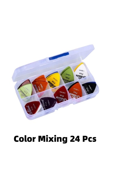 choice2 Color Mixing 24 Pcs Alice Guitar k Mixed ABS Premium Matte Anti-Skid ...