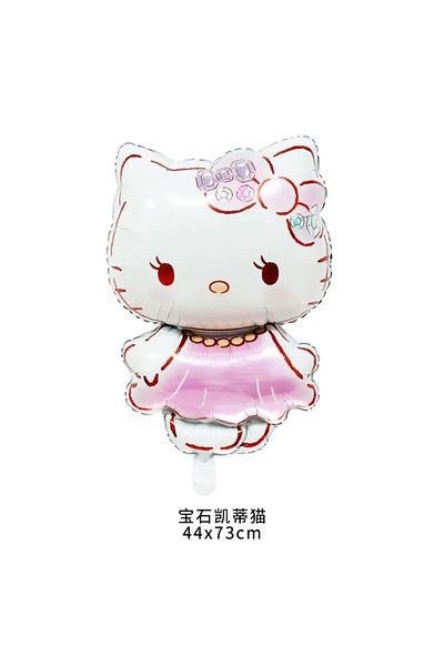 Miniso Other A4 Sanrio Cartoon Cute Balloons Hello Kitty Mymelody Kuromi Anime Figures Dolls Balloons Kids