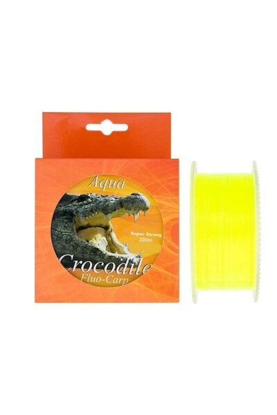 Baracuda Monofilament de brad Aqua Crocodile Fluo-Carp 600M, 0.25Mm/ 12Kg