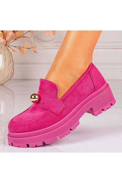 Lush Fashion Women's Suede Loafers
