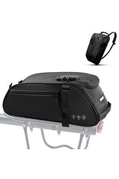 Choice OFF-TB240S OFFBONDAGE Saddlebag Multifunctional Rack Bag Top Tube Bag Reflective Waterproof Handheld