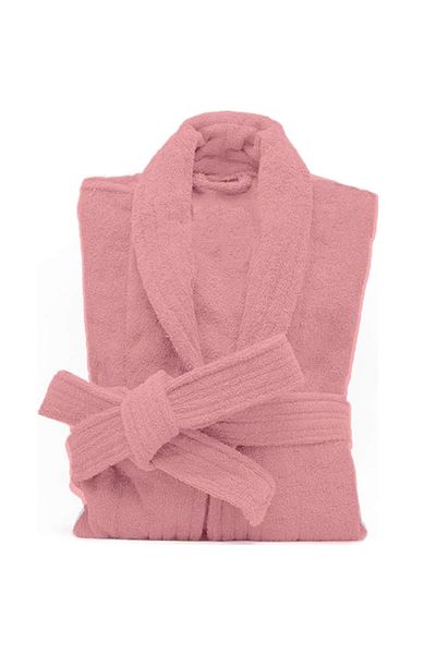 OEM Halat de baie, Unisex, Bumbac, calitate Premium, Roz pudrat, 2XL