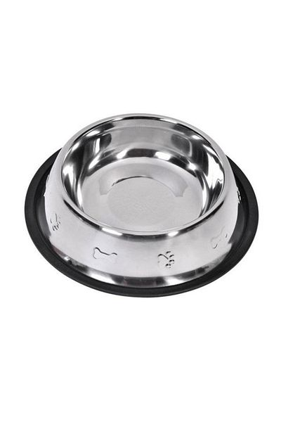 Ropet Bol inox pentru animale 1.5 L, antiderapant, 30 cm Ropet