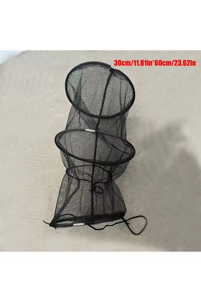 Choice 60CM fishing nets, large capacity to hold many fish, with ropes for easy loss, foldable for easy car