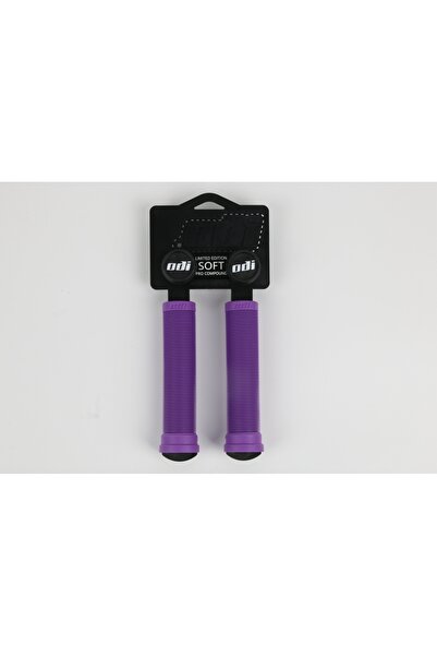 Choice purple ODI Bicycle Handlebar Grips Soft Silica Gel Handle Grip Non-sli...