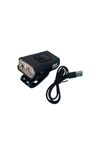 Choice black Bright Bicycle Light T6 LED Front USB Rechargeable MTB Mountain Bicycle Lamp 1000LM Bike Headl