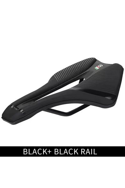 Choice Black-Black Rail TOSEEK Racing Bicycle Saddle Training Grade Man Road Tt TimeTrial Triathlon Bike li