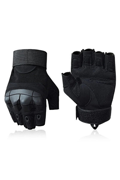 Choice L. Black -B Camping and Hiking rock climbing Tactical Gloves Touch Des...
