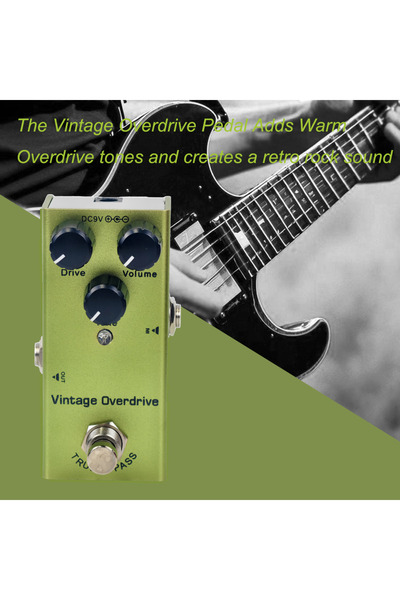 Choice9 دواسة جيتار كهربائي كلاسيكية طراز Overdrive/Distortion Crunch/Distort...
