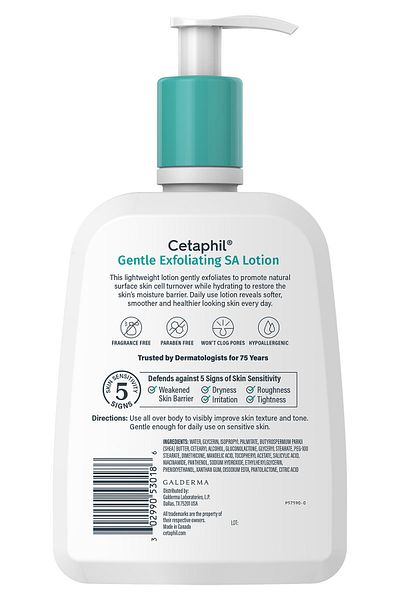 Cetaphil Gentle Exfoliating Sa Facial Lotion 473ml