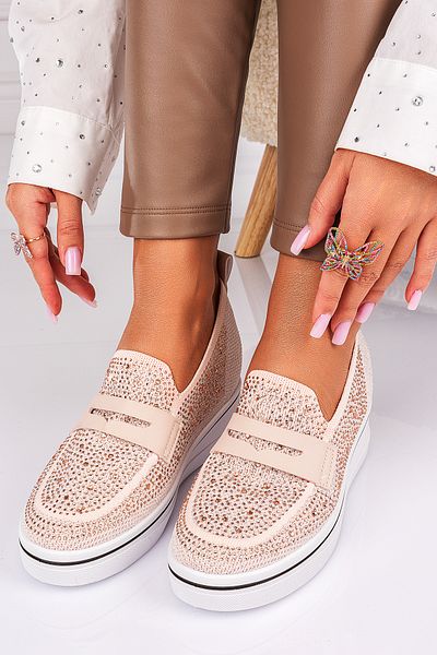 Lush Fashion Women's Textile Loafers