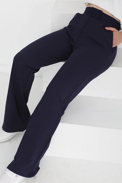 TOFİSA Velcro Sports Trousers Navy Blue - 27351