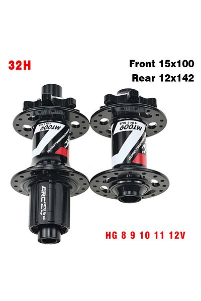 Choice HG 32H Thru ARC MTB Hub 28H / 32H / 36H Micro Spline 12 Speed Disc Brake Bearing Hub 6 Pawls 114 Cli