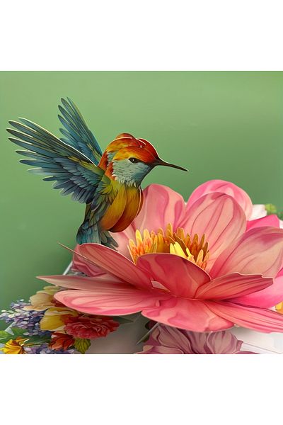 Choice L 6699 1pc Pop-up 3D Greeting Card with Envelope, Perfect for Birthdays, Anniversaries, Mother'S Day