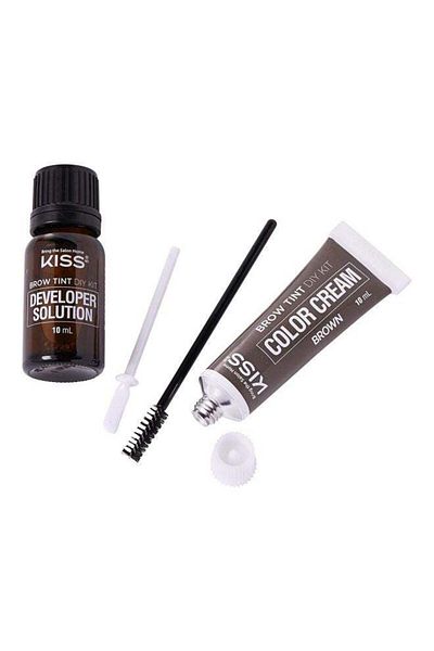 Kiss Brow Tint Kit Brown