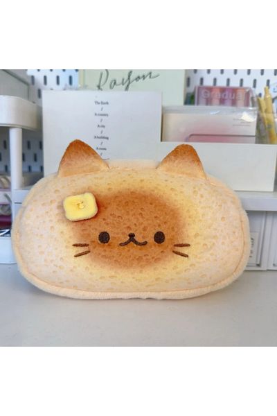 Choice Siamese cat Cute plush pencil case Pencil case Large capacity cat creative pencil case