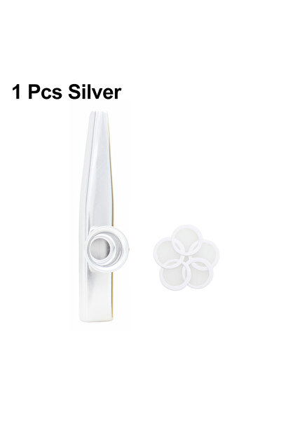 Choice13 1 Pcs Silver 10/20 Pcs Kazoo Metal Colourful Kazoos Orff Musical Ins...