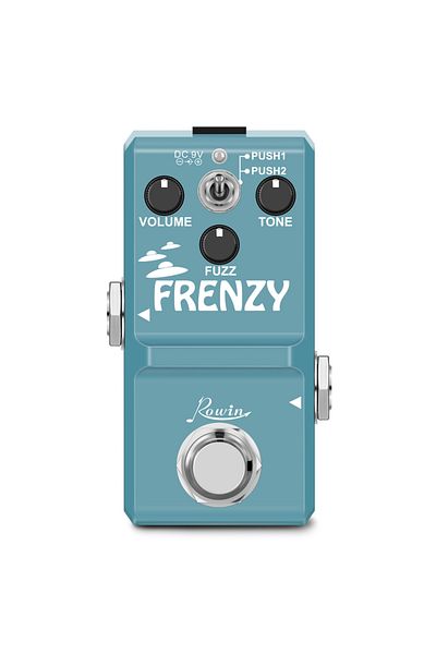 Choice Frenzy Rowin Pedal Para Guitarra Super Tiny Effects NANO Looper Flanger Booster Frenzy Compressor Tr