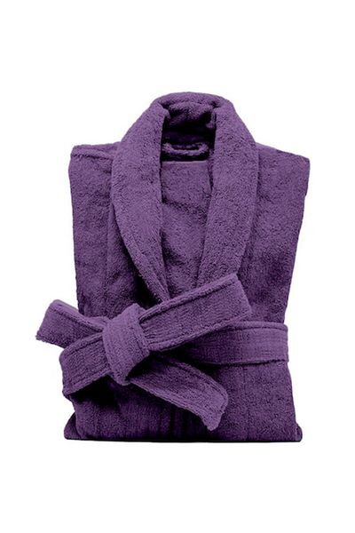 OEM Halat de baie, Unisex, Bumbac, Calitate Premium, Violet, 2XL