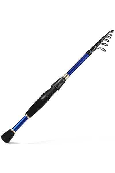Choice 2.1 M Spinning Blue Sougayilang 1.8-2.4m Telescopic Fishing Rod Ultralight Spinning/Casting Fishing