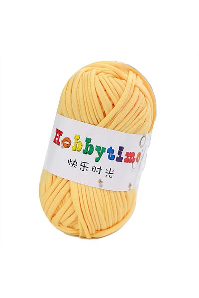 Choice 1 Crochet Knitting Tape Thick Cloth Fabric Strip Yarn 100%Polyester Craft for Hand Knitting Crochet.
