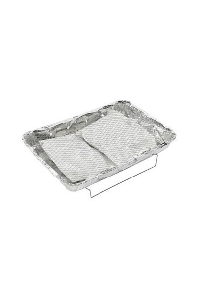 vivo Gratar de unica folosinta cu carbune, 48 x 30 x 6 cm, BBQ176