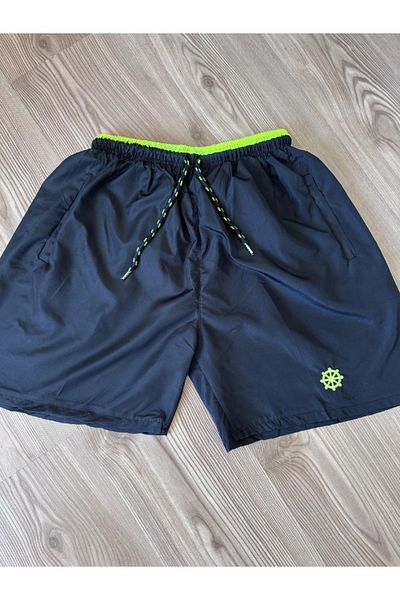 BERNEO Men's Lined Swim Shorts