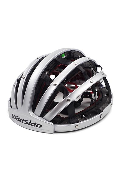 Choice L 59-62cm silver ultralight ride folding helmet for men women city helmet cycling road mtb mountain