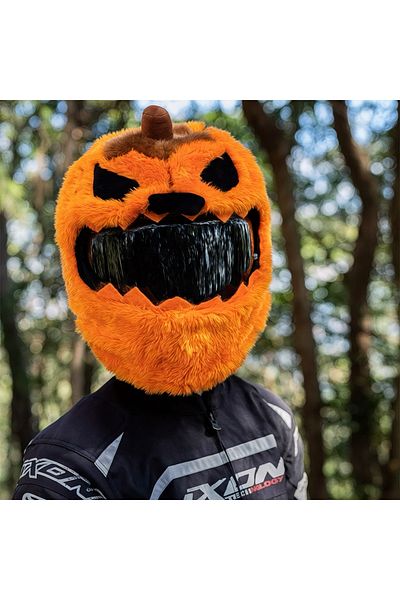 OEM Funny Pumpkin Motorcycle Helmet Cover