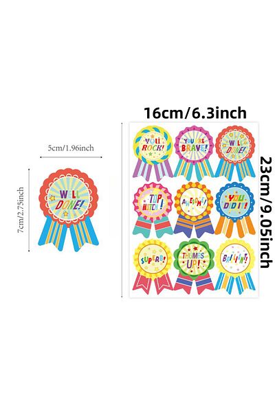 Choice 180 Pcs Reward Stickers, Compliment Stickers,Reward Labels,Teacher Classroom Reward Gifts Encoura...