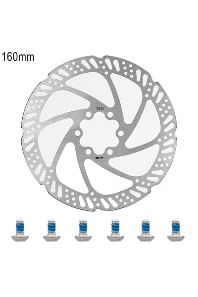 Choice 160MM 160mm Disc Brake Rotor Stainless Steel Hydraulic Brake for BURN E 2 Max E-Scooter 11Inch Elect
