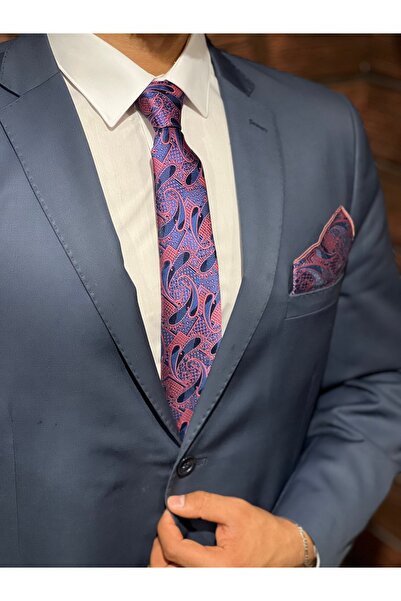 BZN Men's Lila Handkerchief Tie