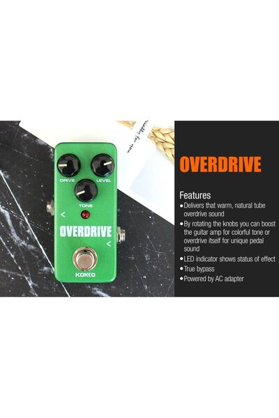 Choice15 دواسة تأثيرات الجيتار الكهربائي Overdrive KOKKO ضاغط موالف صغير تشوي...
