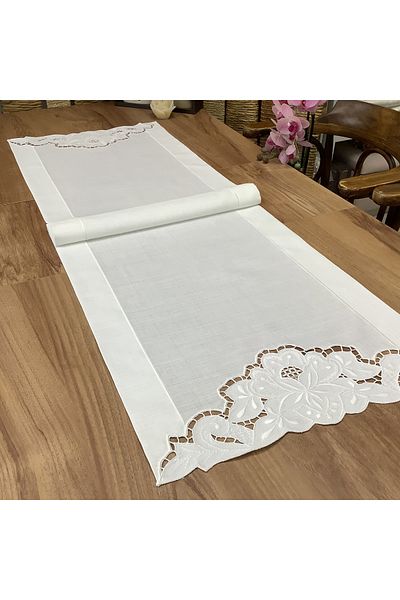 OYA home White Business Li Runner - Off White -48*150 cm