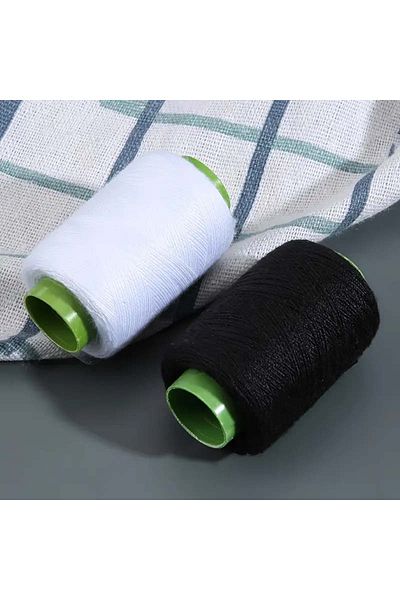 Choice 1set 1 Set Durable Black/White Sewing Threads Assorted Hand Sewing Needles Embroidery Mending Acces