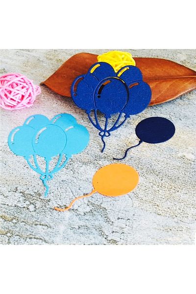 Choice Balloons Cutting Dies for DIY Scrapbooking Photo Album Decorative Paper Card Making Dies Embossin...