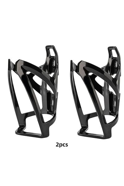 Choice Black 2pcs Bicycle Kettle Holder, Dual Color Cup Holder, Cycling Accessory Equipment, Bicycle Mounta