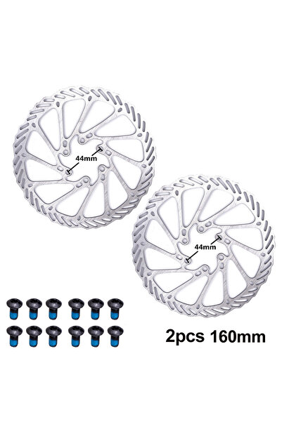 ZTTO قطعتان من دوار فرامل الدراجة ZTTO مقاس 160 مم 203 مم/180 مم/160 مم/140 م...