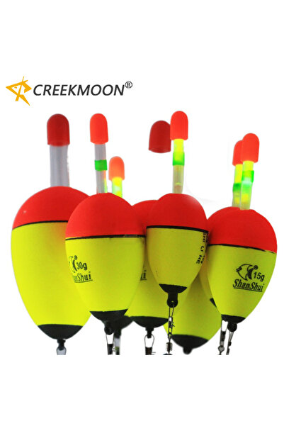 Choice عوامات صيد ليلية مضيئة من مادة EVA، 15 جرام، 5 قطع، عصا ضوئية من الفوم...