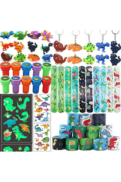 Choice 50 قطعة من لوازم حفلات بطابع الديناصورات للأولاد، هدايا حفلات أعياد ال...