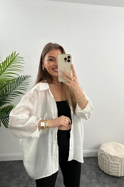 COTAS Cămașă casual de bază de calitate de lux Cotas