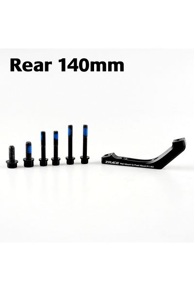 Choice R140 ZRACE Flat to Post Mount Brake Adapter, Front and Rear, 140mm / 160mm