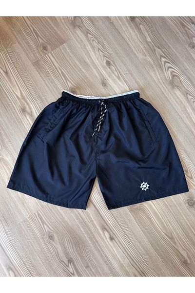 BERNEO Men's Lined Swim Shorts
