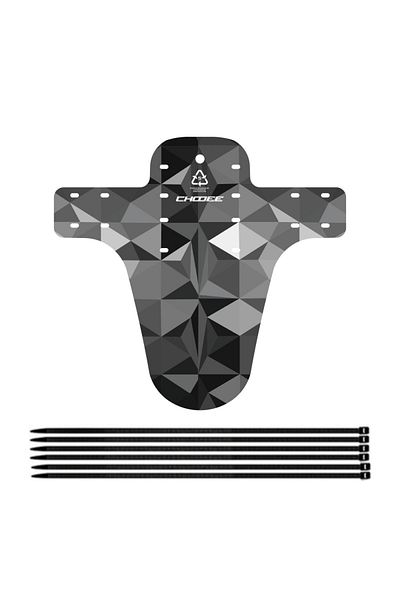 Choice Grey Plaid Chooee Bicycle Accessories Bike Fender Mudguard MTB Mountain Road Cycling Mud Guard Front