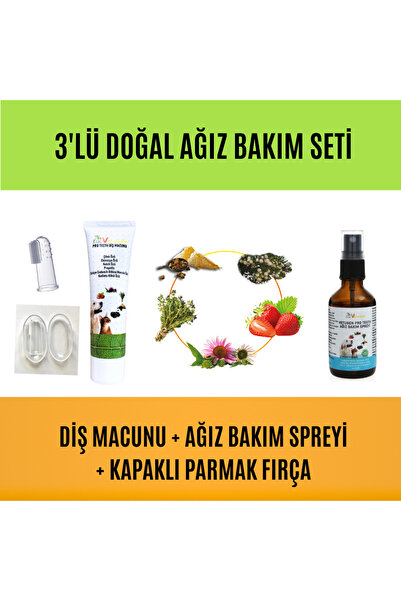 3'LÜ DOĞAL AĞIZ BAKIM SETİ