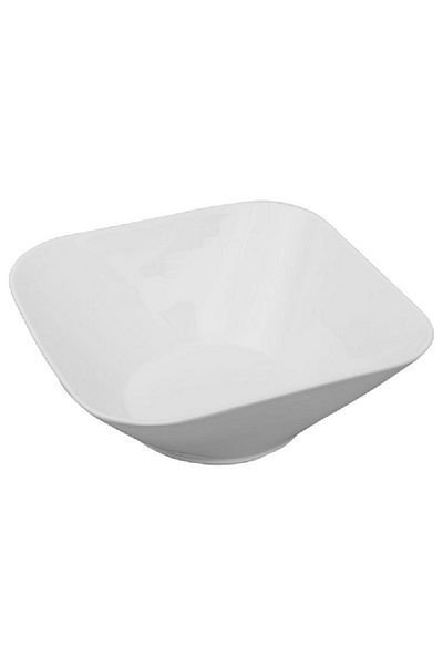 Secret de Gourmet Elegance High Quality Porcelain Salad Bowl White 24.5cm